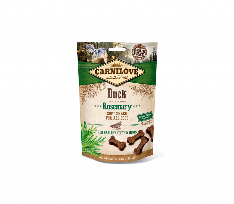 Carnilove skanėstas šunims Duck with Rosemary 5x200g