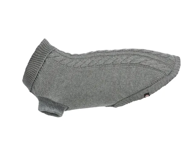 TRIXIE Kenton megztinis XS: 27 cm pilkas