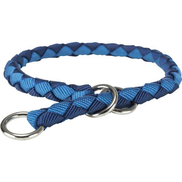 TRIXIE Cavo antkaklis pusiau smaug. L-XL 52-60cm/18mm indigo/mėlynas