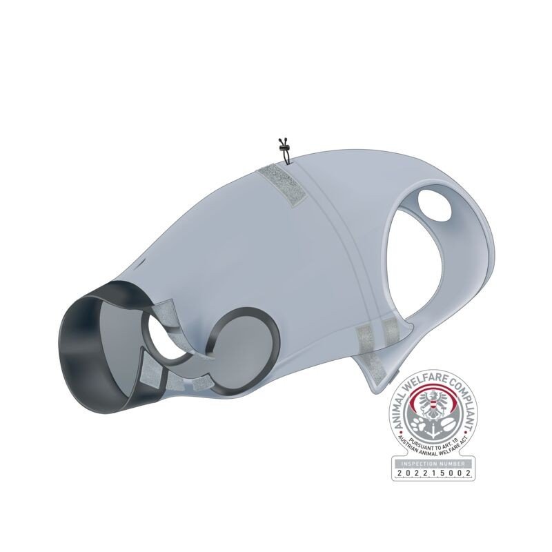TRIXIE Apsauginis bodis M-L: 50 cm pilkas