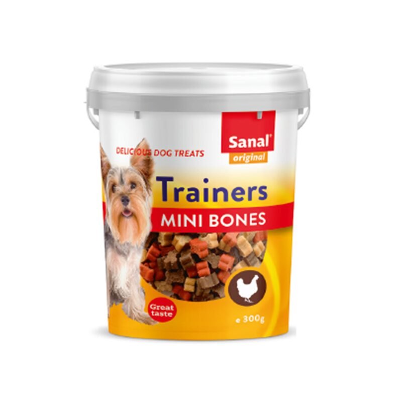 Sanal Trainers Mini Bones skanėstai šunims 6x300 g