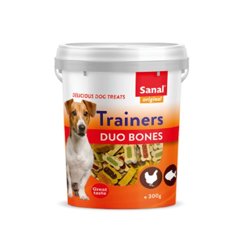 Sanal Trainers Duo Bones skanėstai šunims 6x300 g