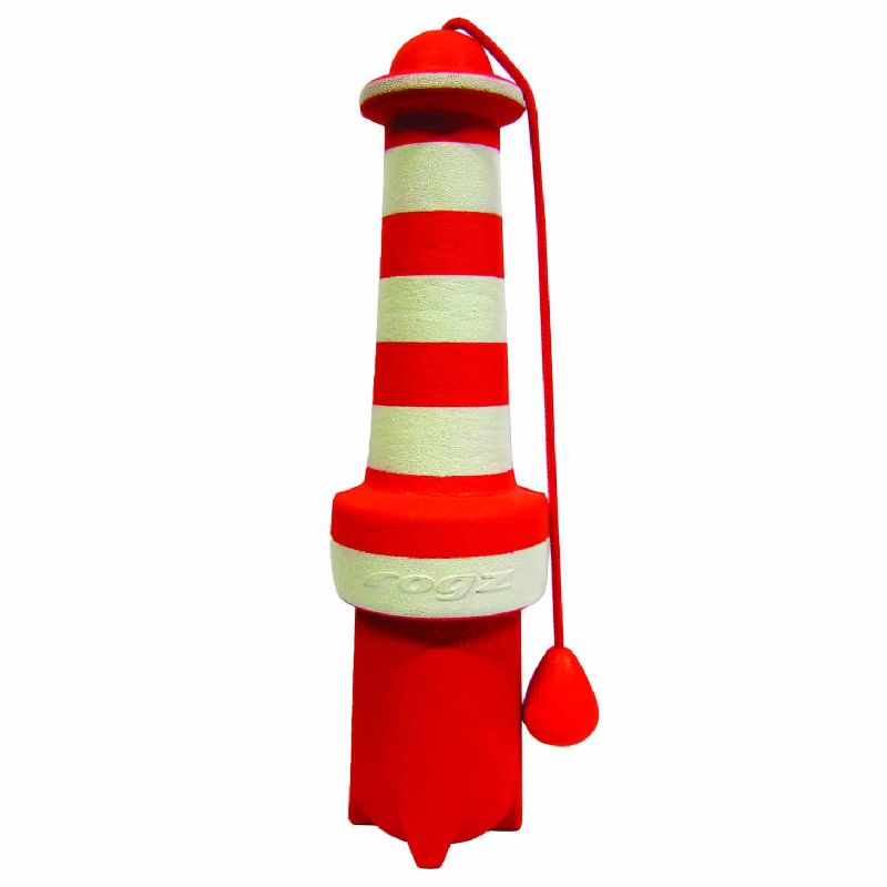 Rogz Lighthouse Švyturys plūduriuojantis žaislas šunims; 25cm