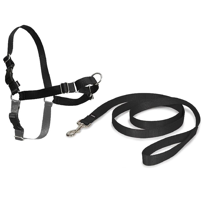 Petsafe Easy Walk Deluxe Harness petnešos lengvam pasivaikščiojimui, juodos; S