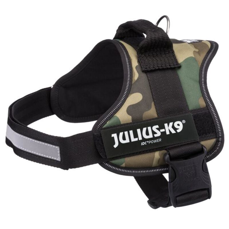 Julius K9 Powerharness petnešos šunims, kamufliažas; M, L, XL, 2XL