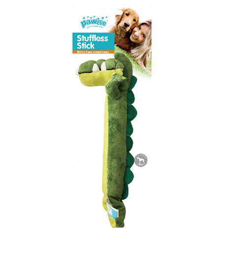 Pawise Stick Gator žaislas šunims, 38 cm