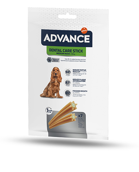 Advance Dental Care Med/Max skanėstai šunims dantų priežiūrai, 180 g