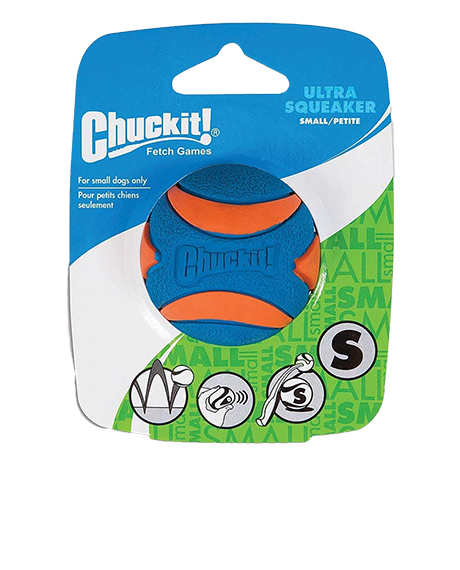 Chuckit! Ultra Squeaker Ball kamuoliukas šunims, 5 cm