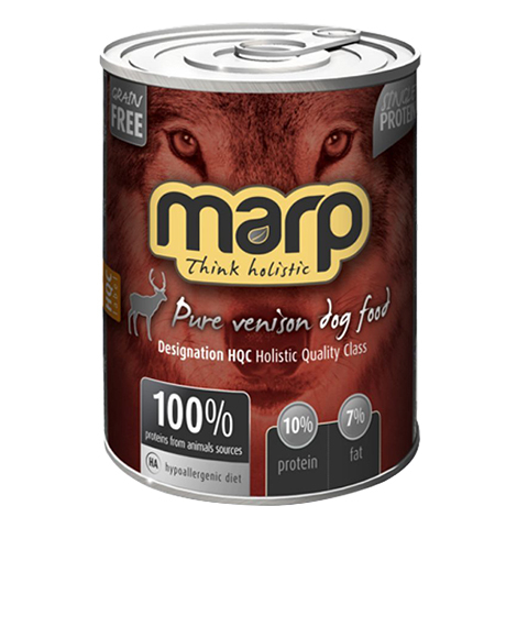 Marp Holistic Pure Venison konservai šunims su elniena, 400 g