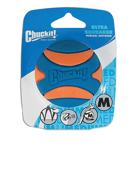 Chuckit! Ultra Squeaker Ball kamuoliukas šunims, 6 cm