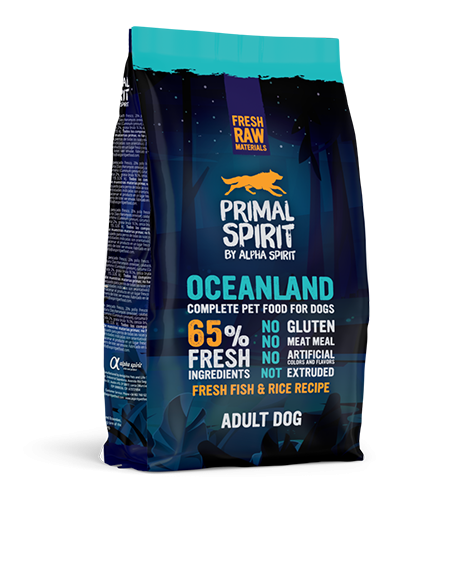 Primal Spirit Oceanland drėgnas maistas šunims : Pakuotė - 1 kg