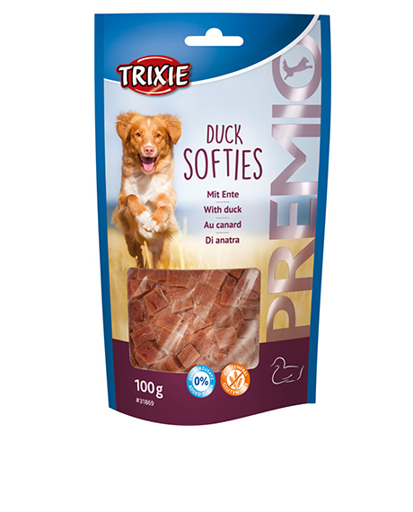 Trixie Premio Duck Softies skanėstai šunims su antiena, 100 g