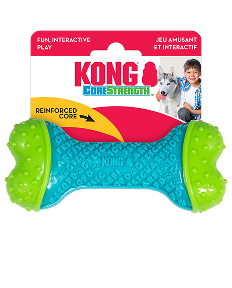 KONG CoreStrength Bone kramtymo žaislas šunims, S/M