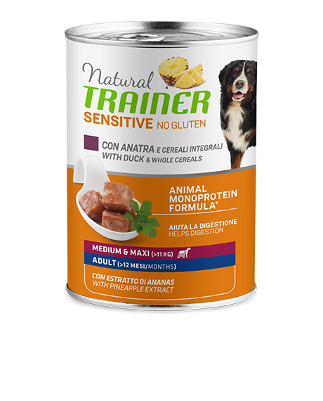 Natural Trainer Sensitive Adult M/M konservai šunims su antiena, 400 g