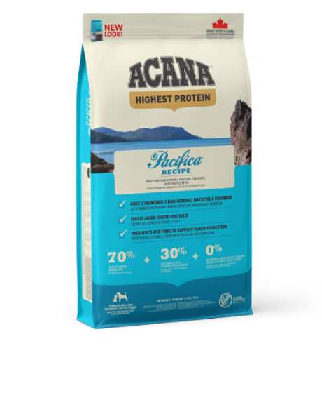 Acana Pacifica Dog sausas maistas šunims : Pakuotė - 11.4 kg