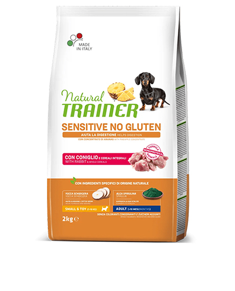 Natural Trainer Sensitive Mini sausas maistas šunims su triušiena, 2 kg