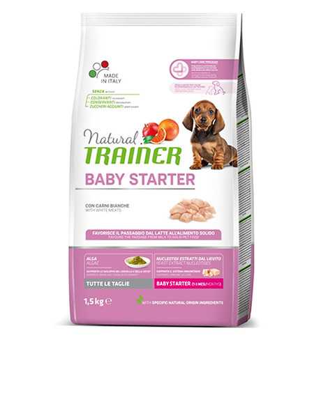 Natural Trainer Baby Starter sausas maistas šuniukams, 1,5 kg