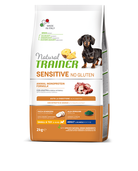 Natural Trainer Sensitive Adult Mini maistas šunims su antiena, 2 kg