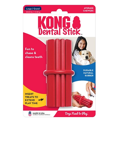 KONG Dental Stick guminis žaislas šunims, L