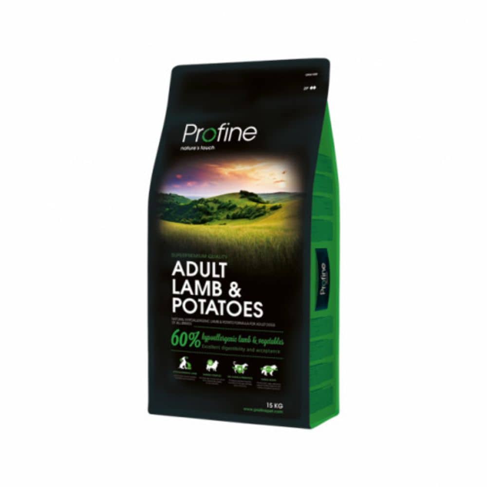 Profine Adult Lamb & Potatoes sausas maistas šunims su ėriena 12kg