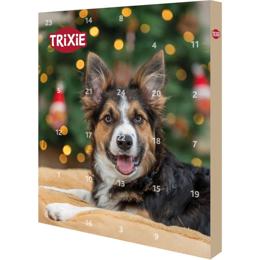 TRIXIE Xmas Advento kalendorius šunims, 30 × 34 × 3.5 cm