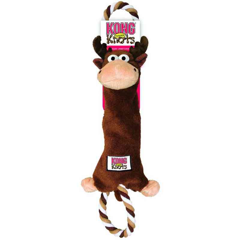 KONG tugger knots Moose žaislas šunims M/L