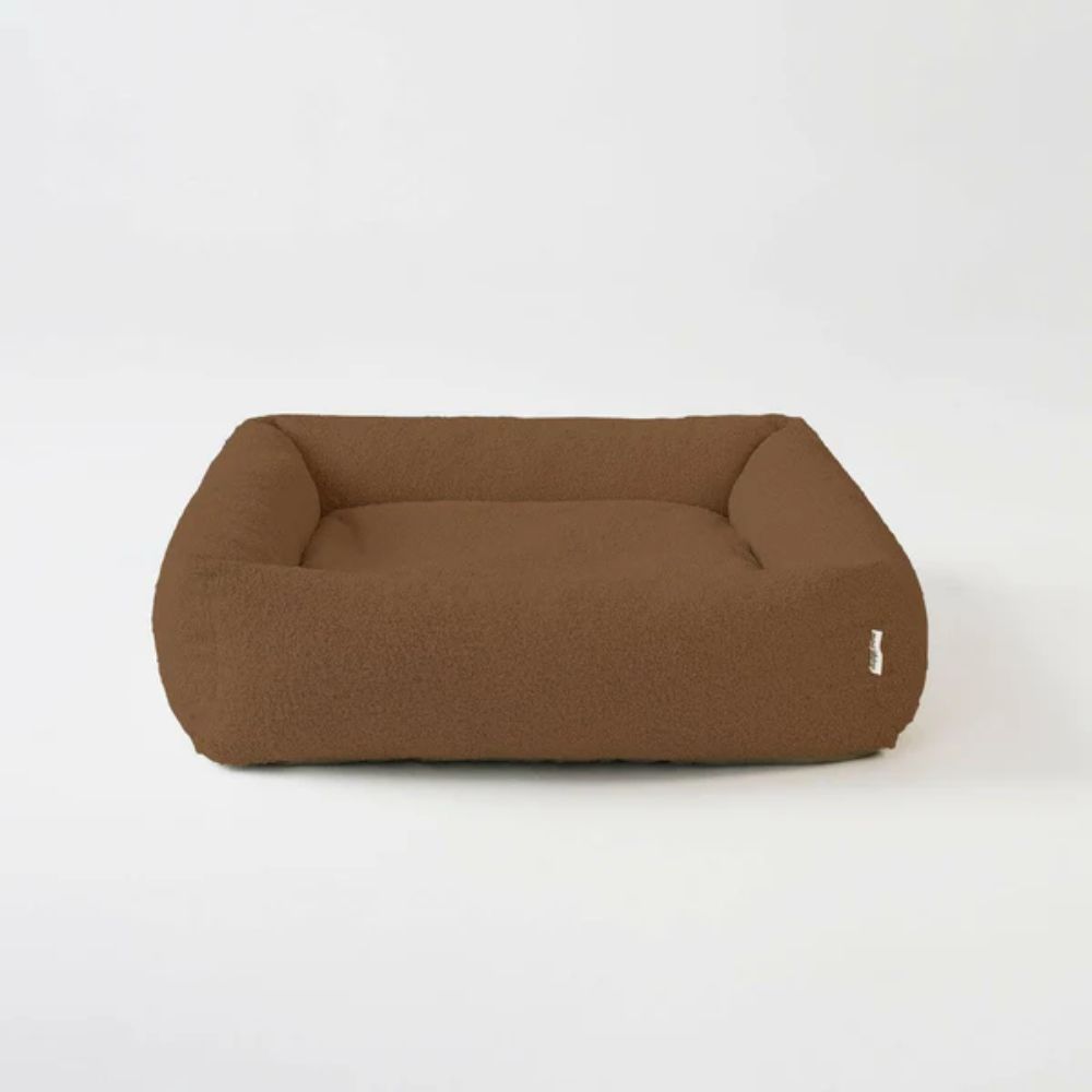 FLUPPY PAW BISCUIT BED Guolis Šunims (Brown) - Produkto Išmatavimai M