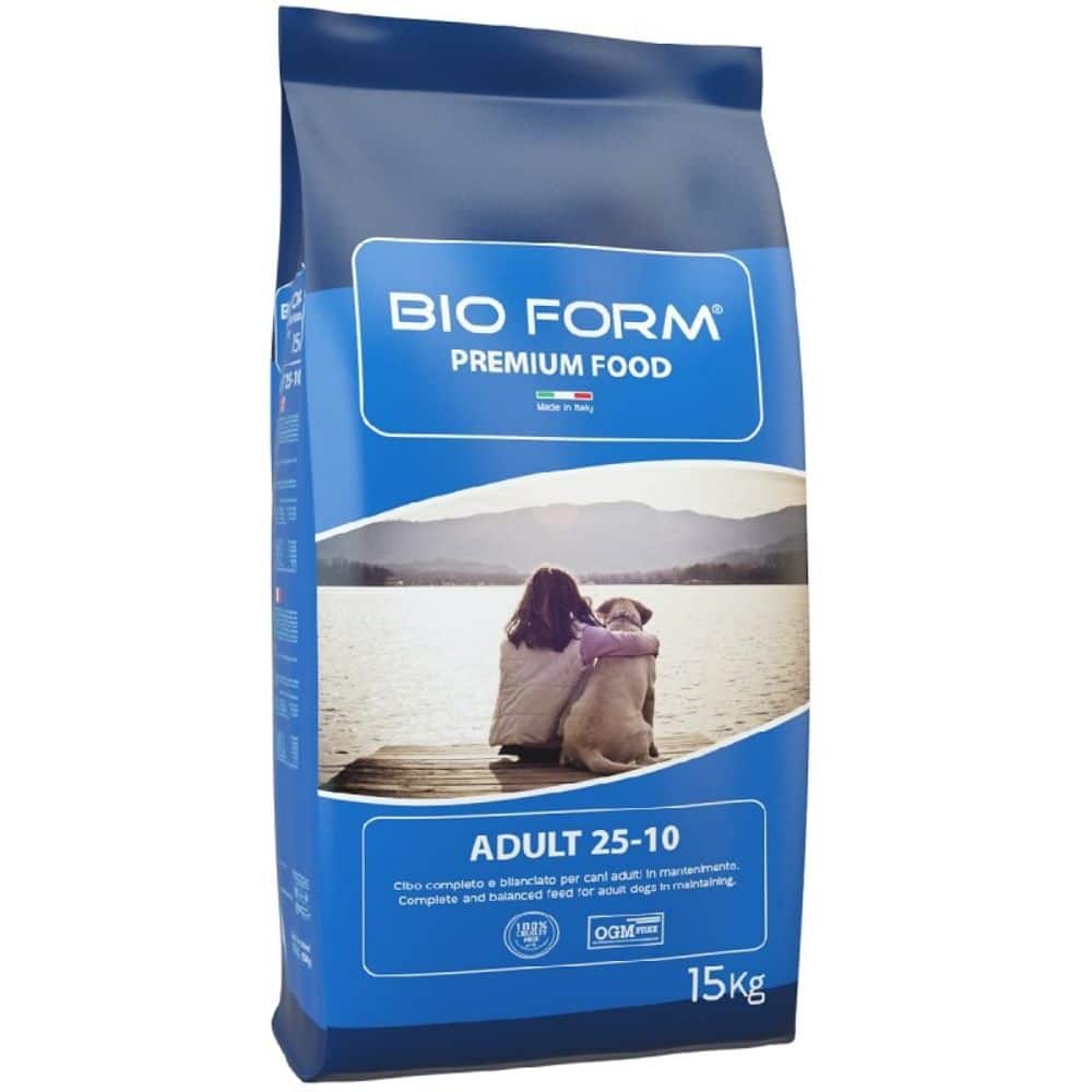 BIO FORM Premium Adult 25/10 sausas maistas šunims 15kg