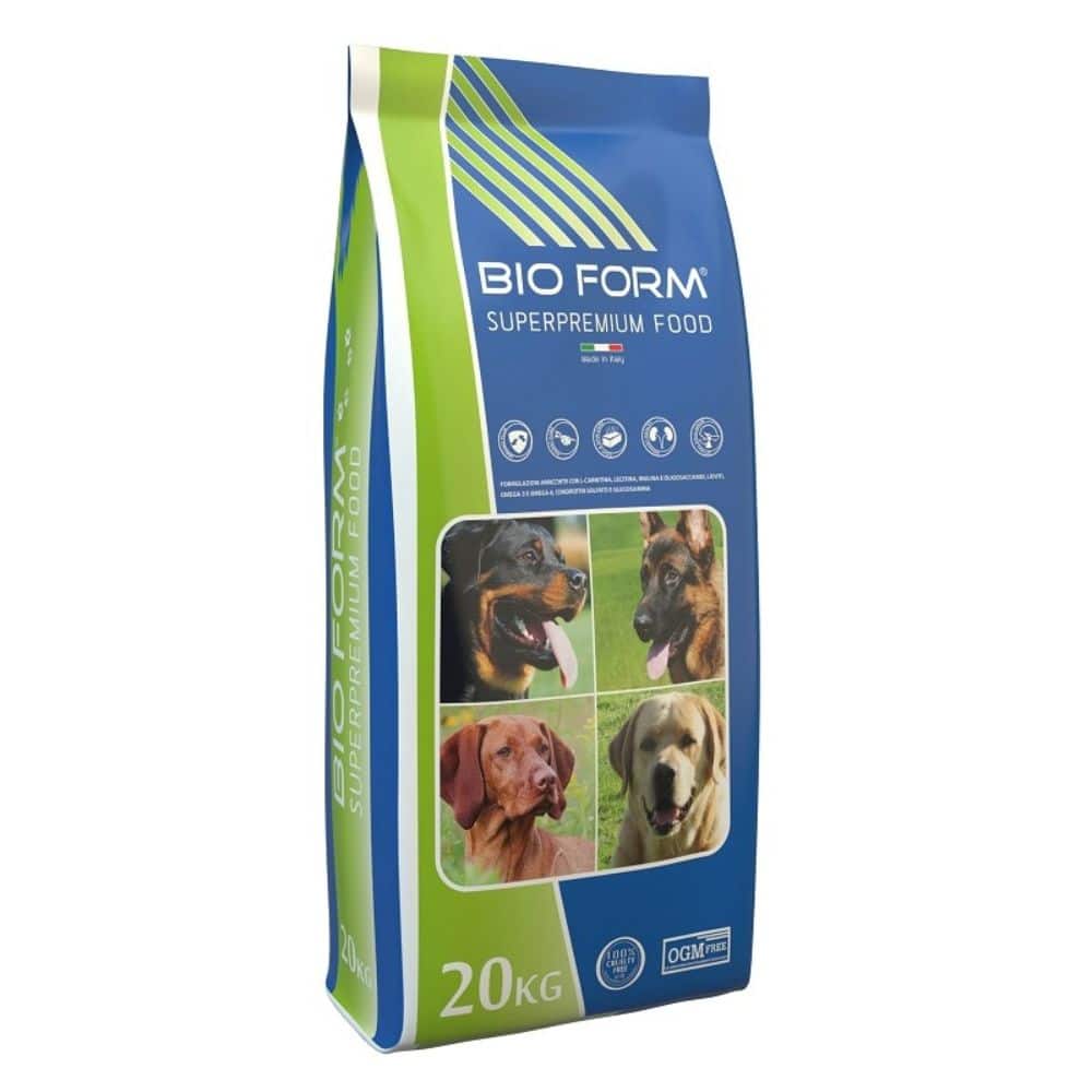 BIO FORM Best Quality Dog Adult Sport 25/20 sausas maistas suaugusiems šunims su vištiena 20kg