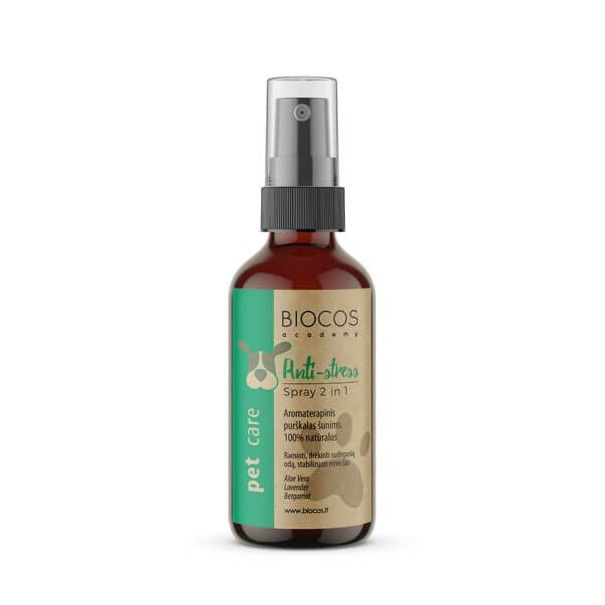 Biocos ANTI-STRESS raminantis purškalas šunims, 100ml