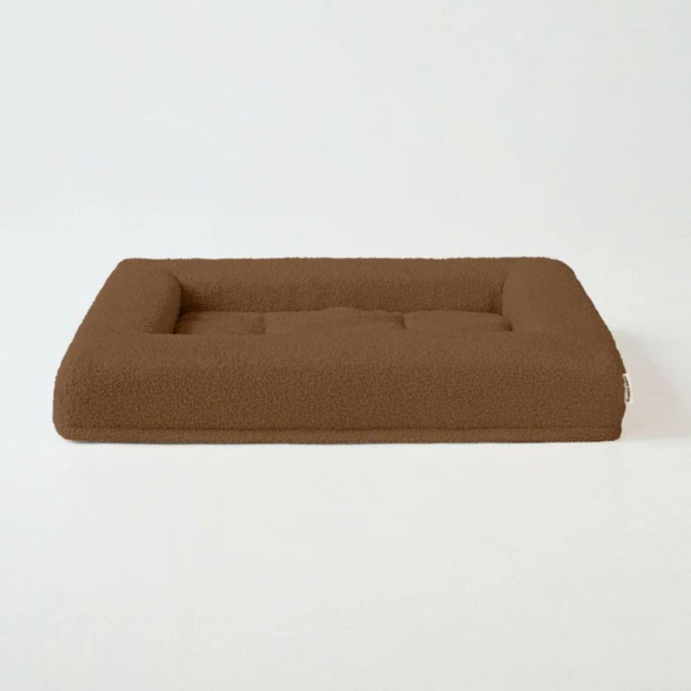 FLUPPY PAW COOKIE BED Guolis Šunims (Brown) - Produkto Išmatavimai M