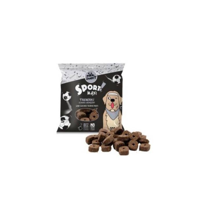 Mr. Bandit Sport maxi ėrienos skonio treniruočių skanėstai šunims, 500 g