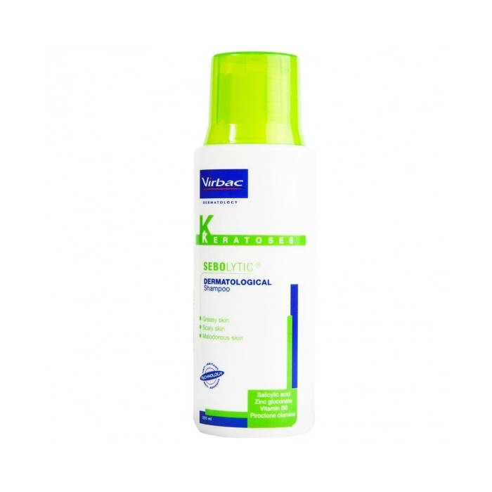 Virbac Sebolytic antiseborėjinis šampūnas, 200 ml