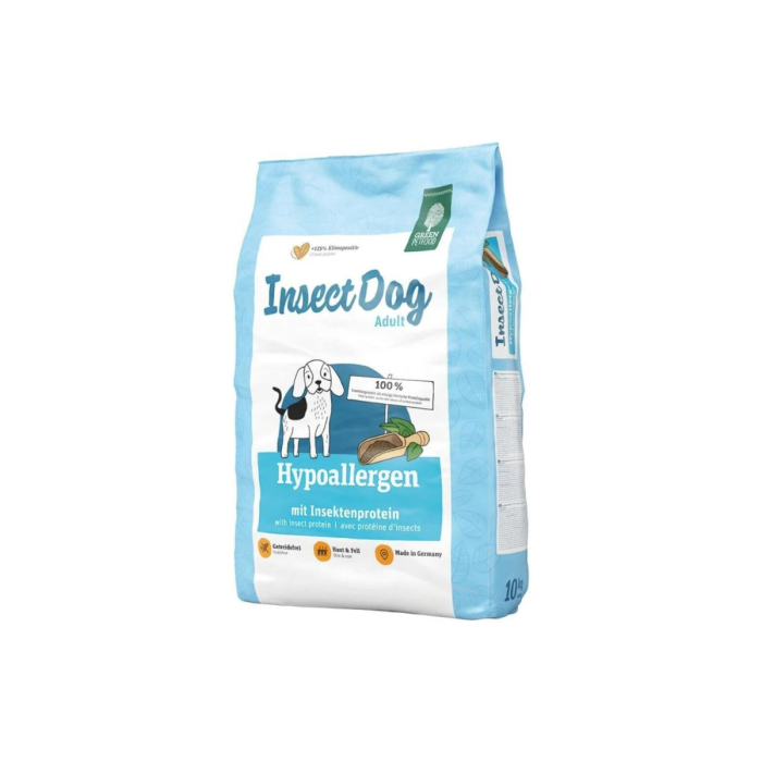Green Petfood Insect Dog Hypoallergen sausas maistas alergiškiems šunims, 10 kg