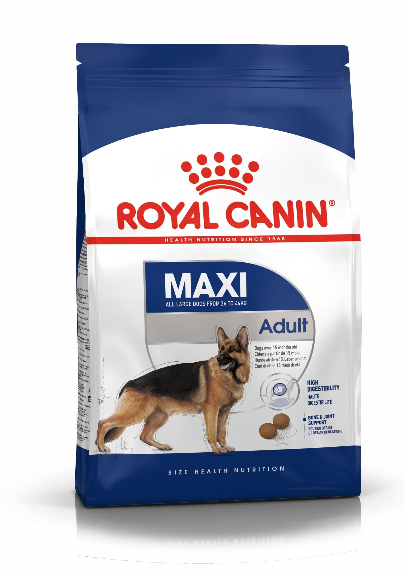 Royal Canin Maxi Adult sausas maistas šunims : Pakuotė - 15 kg