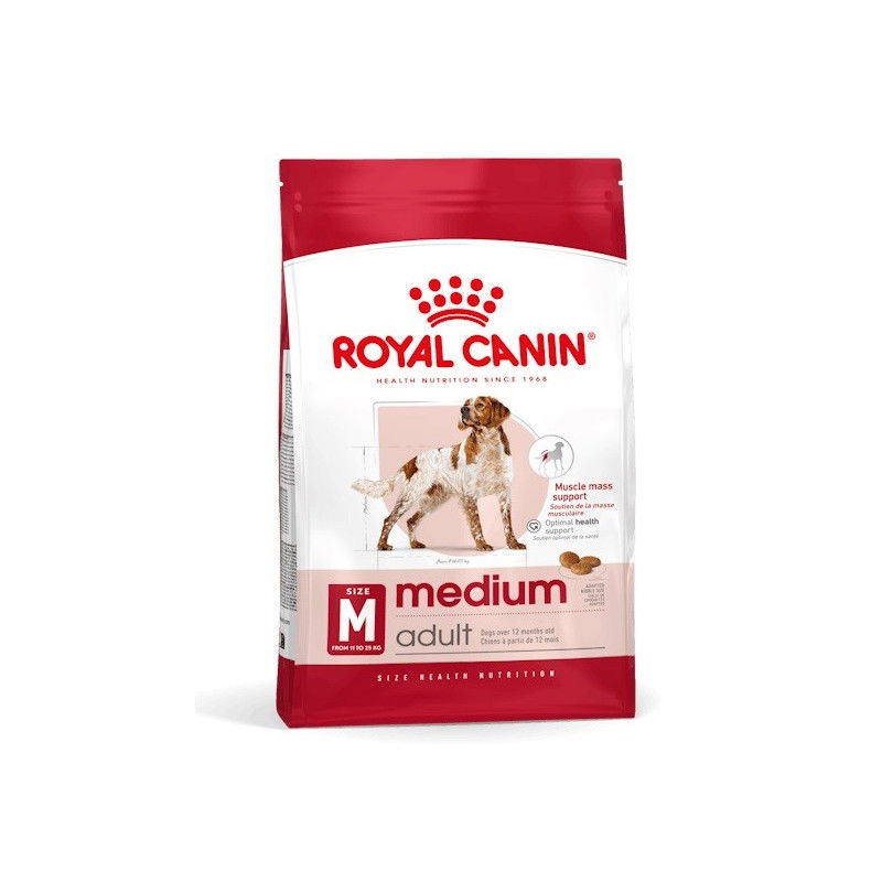 Royal Canin Medium Adult sausas maistas šunims : Pakuotė - 15 kg