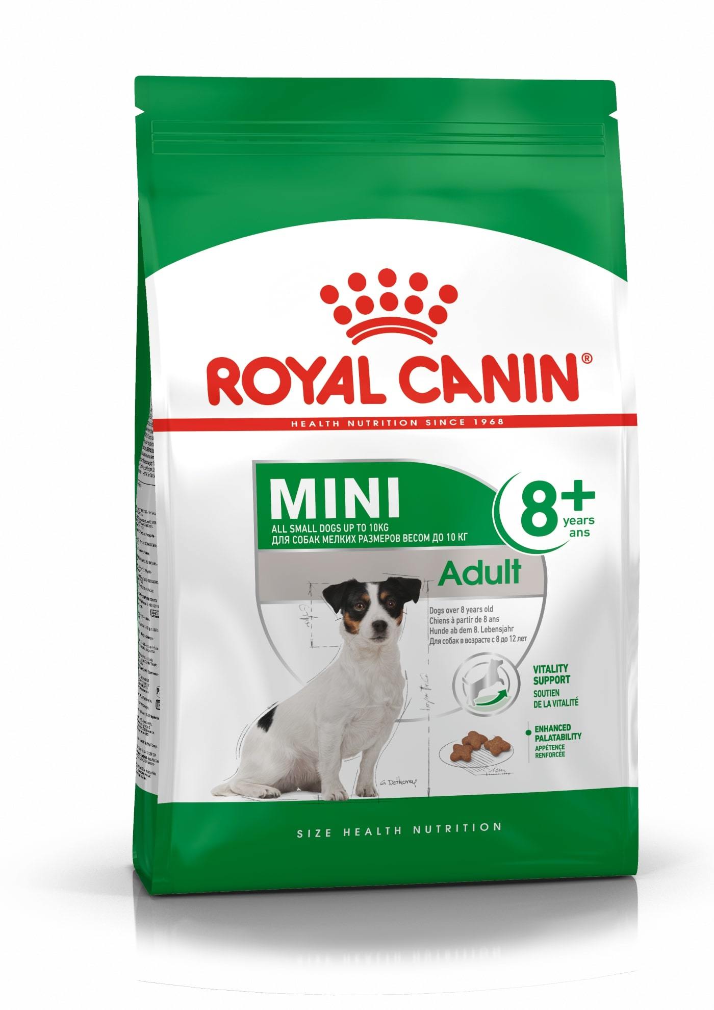 Royal Canin Mini Adult 8+ sausas maistas šunims : Pakuotė - 2 kg