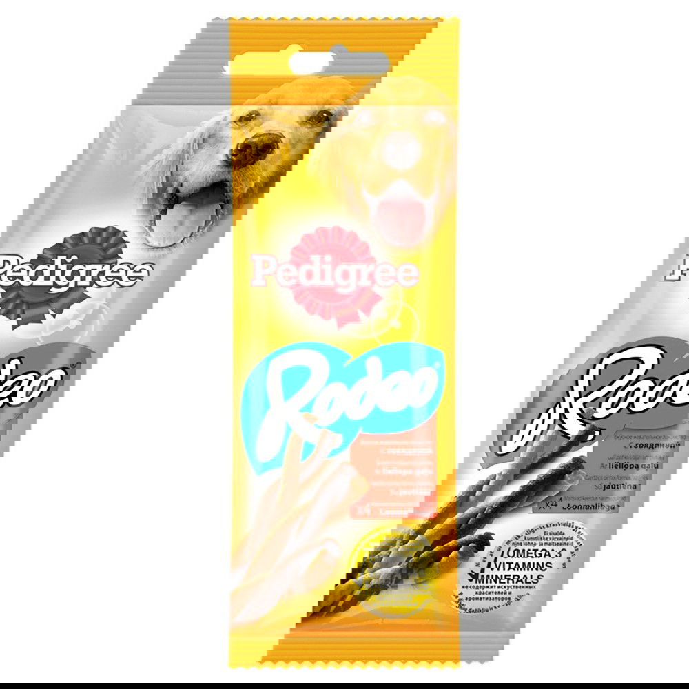 Šunų skanėstas PEDIGREE Rodeo, 70 g x 10 vnt. pakuotė
