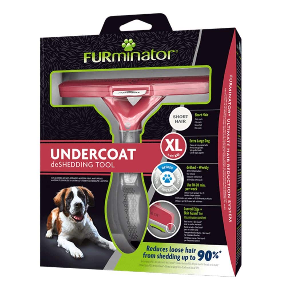 FURminator deShedding šukos trumpaplaukiams šunims XL