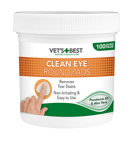 Vet's Best Clean Eye akių valymo servetėlės, 100 vnt