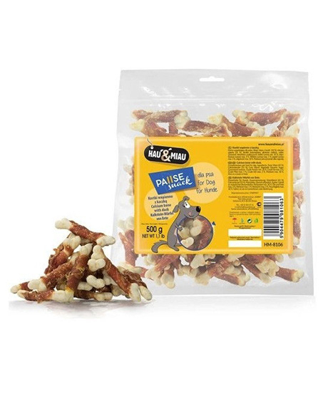 Hau-Miau kalcio kauliukai su antiena skanėstai šunims, 500 g