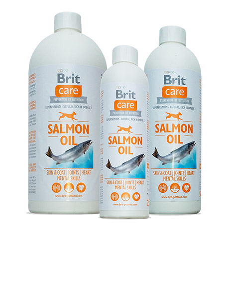 Brit Care lašišų aliejus šunims, 1 l