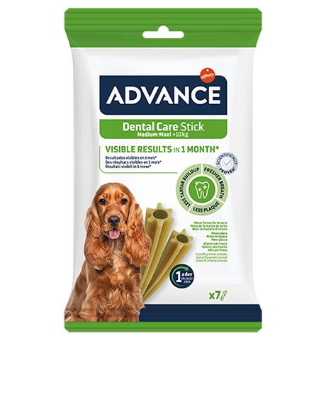 Advance Dental Care Med/Max skanėstai šunims dantų priežiūrai, 180 g