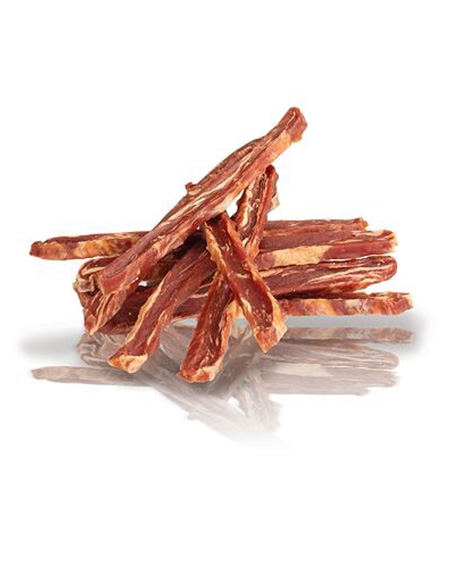 Kiddog Strips jautienos juostelės šunims, 500 g