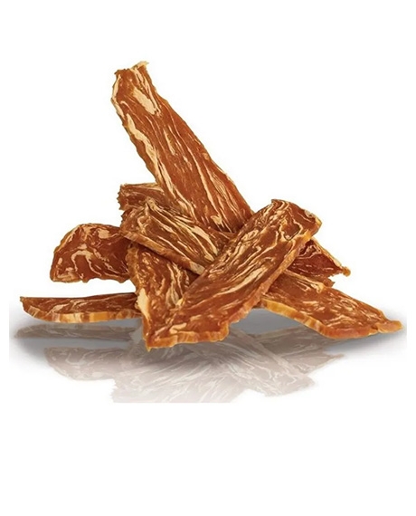Kiddog Strips plačios lašišos juostelės šunims, 500 g