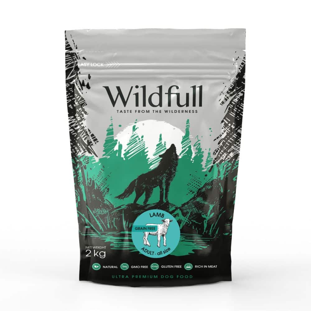 Wildfull Dog Lamb All Size sausas maistas šunims 2 kg