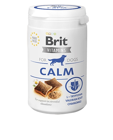 Brit Vitamins Calm papildai šunims nuo streso, 150 g