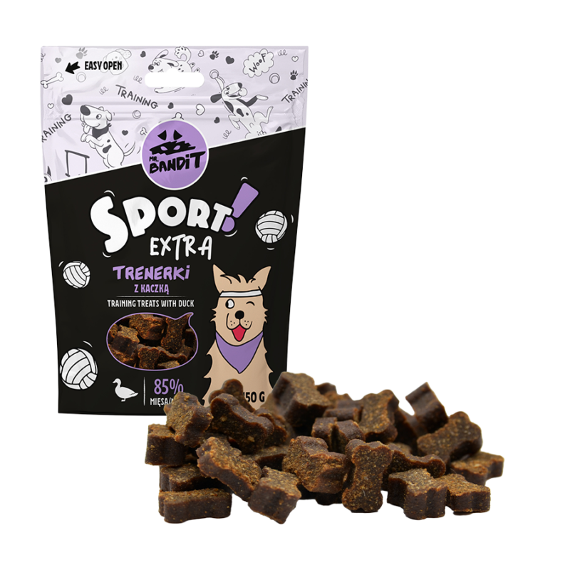 Mr. Bandit SPORT EXTRA treniruočių skanėstai su antiena 150 g