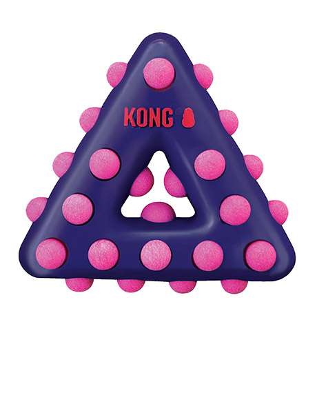KONG Dotz Triangle kramtymo žaislas šunims, L