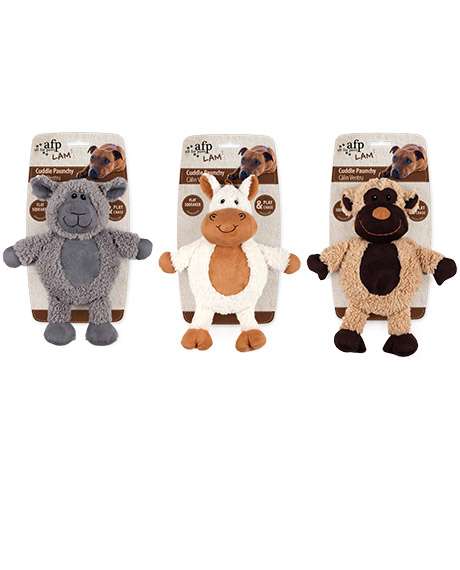 AFP Lambswool Cuddle Paunchy žaislas šunims, 30 cm
